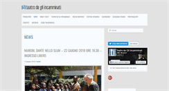 Desktop Screenshot of incamminati.it